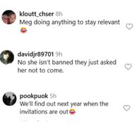 The internet reacts to Megan Thee Stallion's statement. (Image via Instagram/@entertainmenttonight)